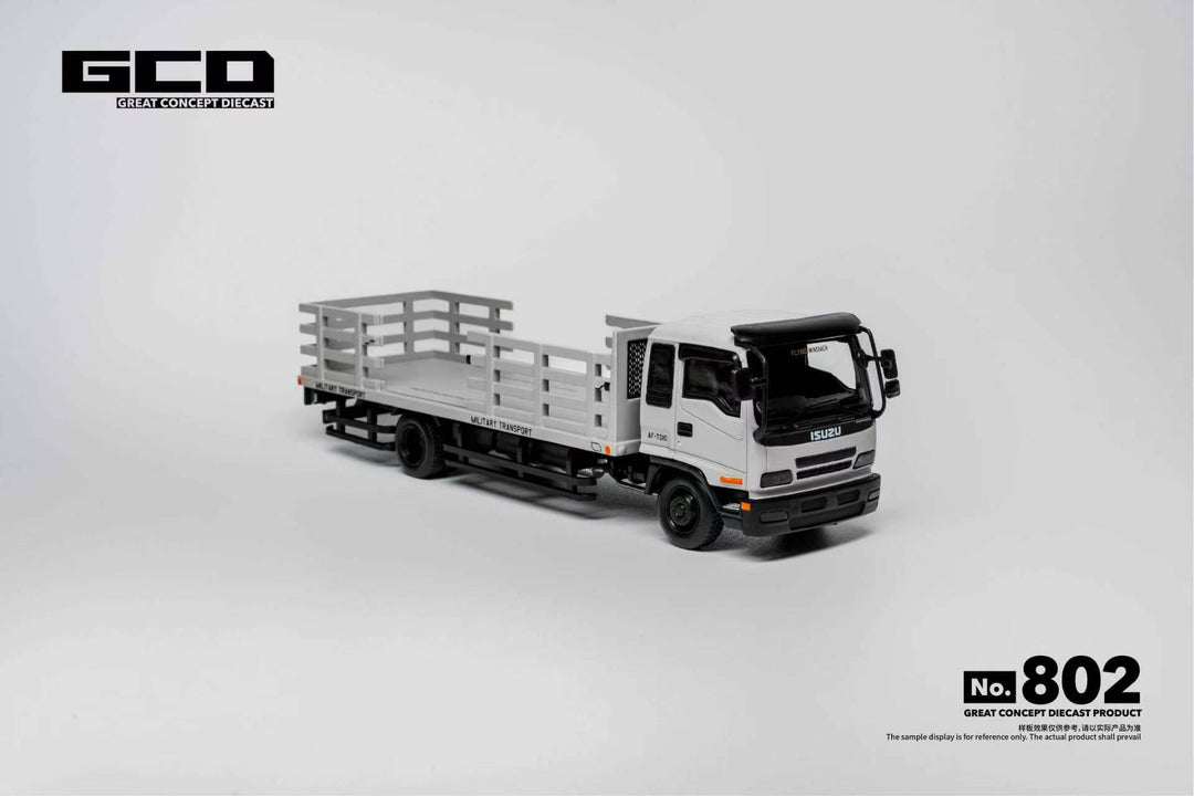 [Preorder] GCD 1:64 Forward dropside medium Duty Truck (2 Versions) KS-106-801/ KS-106-802