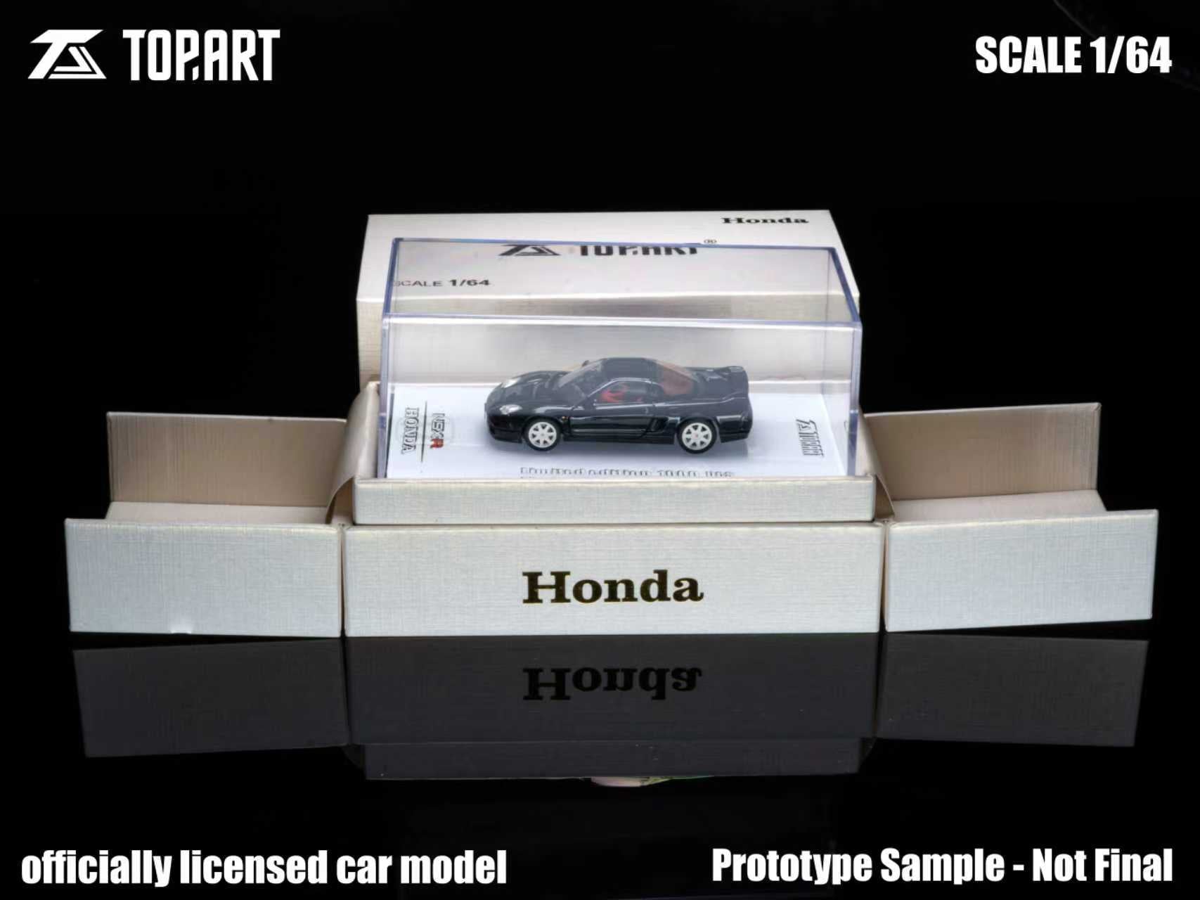 Preorder] TOPART 1:64 Honda NSX-R（NA2) 2002-05 Metallic Black