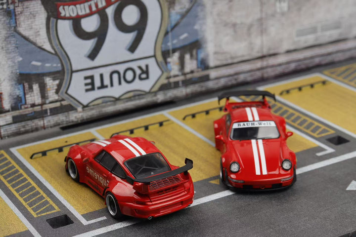 Decode 1:64 Porsche Rwb964/993 SUP livery DE6416010/DE6417006