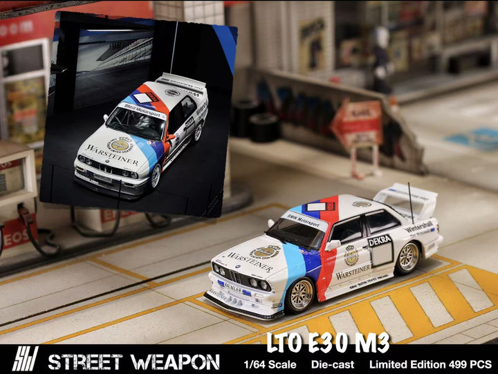 [Preorder] Street Weapon 1:64 BMW E30 M3 LTO Modified (2 Versions)