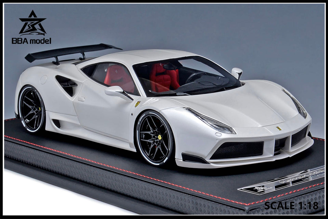 [Preorder] BBA model 1:18 Ferrari 488GTB Novitec (5 Colours)