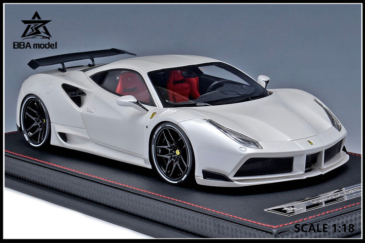 [Preorder] BBA model 1:18 Ferrari 488GTB Novitec (5 Colours)