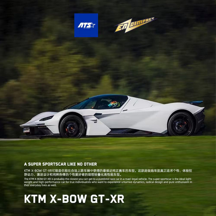 [Preorder] ATS x ENZOIMPACT 1:64 KTM X-BOW GT-XR (2 Colours) EN64001/EN64002