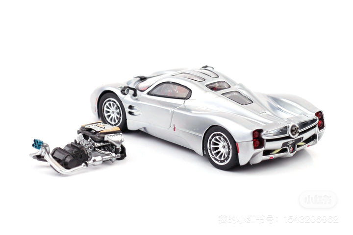 [Preorder] Hone Model 1:64 Pagani Utopia with Resin Engine (3 Colours)