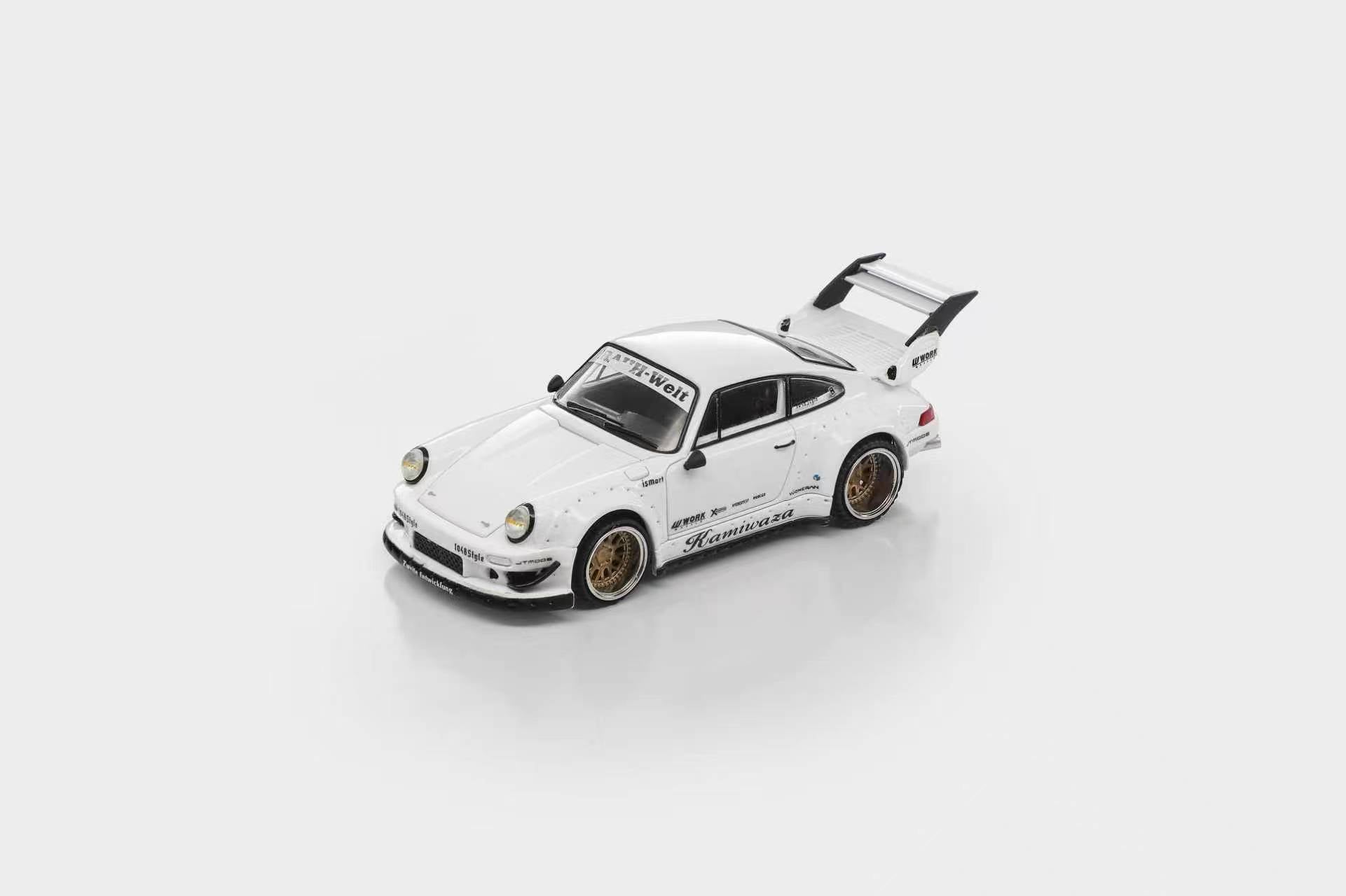 Preorder] Model Model 1:64 Porsche RWB 930 Kamiwaza White MM64
