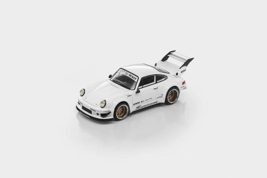 [Preorder] Model Model 1:64 Porsche RWB 930 Kamiwaza White MM64-RWB930-002