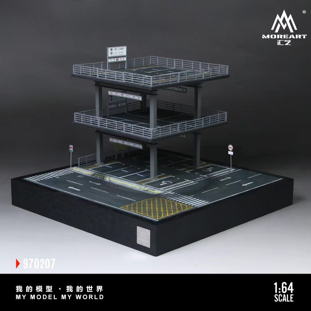 ☆ 1/64 Garage Item M Preorder] MoreArt 1:64 PARKING GARAGE DRIFTING SCENE MO970207