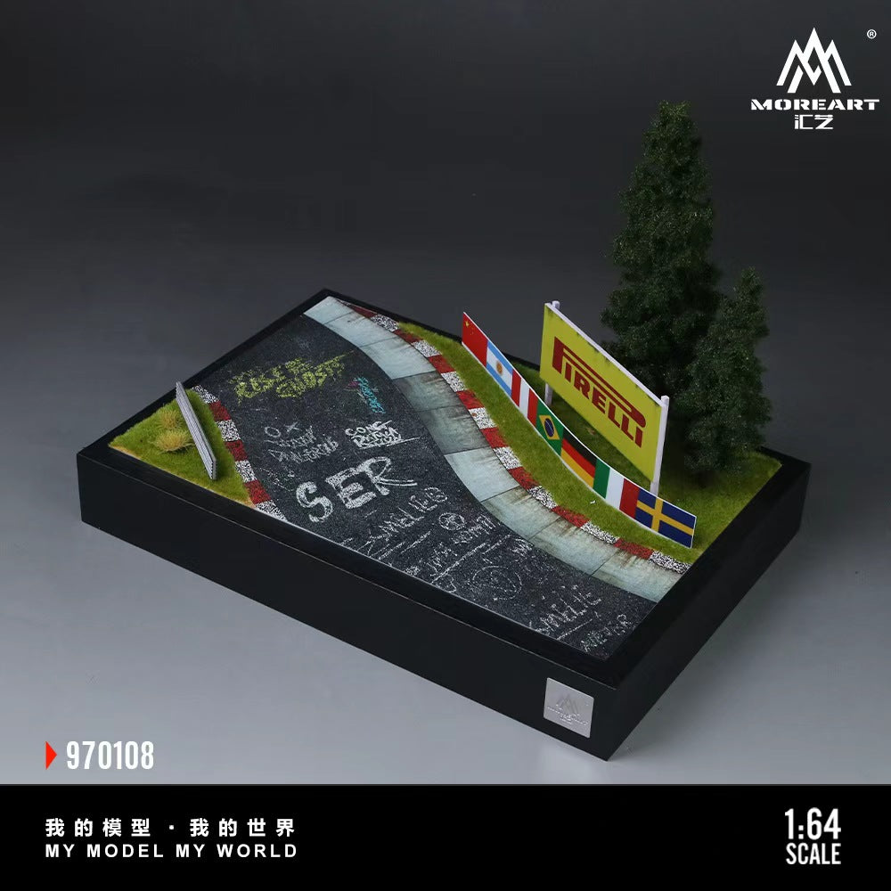 Preorder] MoreArt 1:64 NURBURGRING TRACK O3 MODEL MO970108