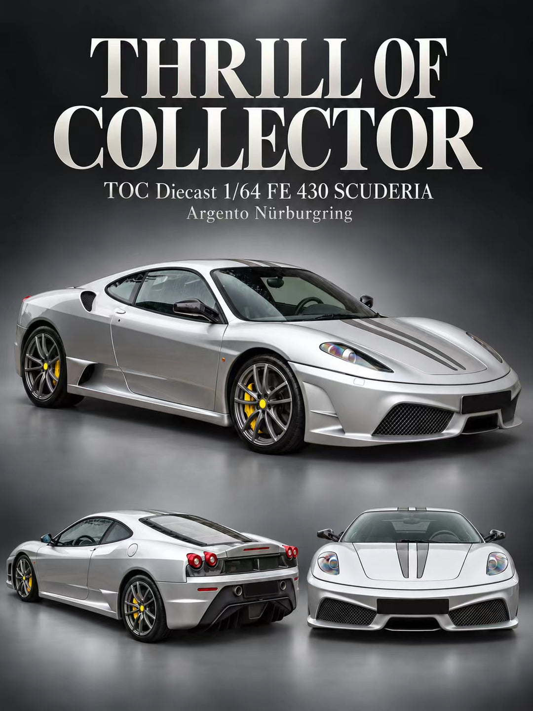[Preorder] TOC 1:64 FE430 Scuderia &amp; FE458 Speciale (11 Versions)