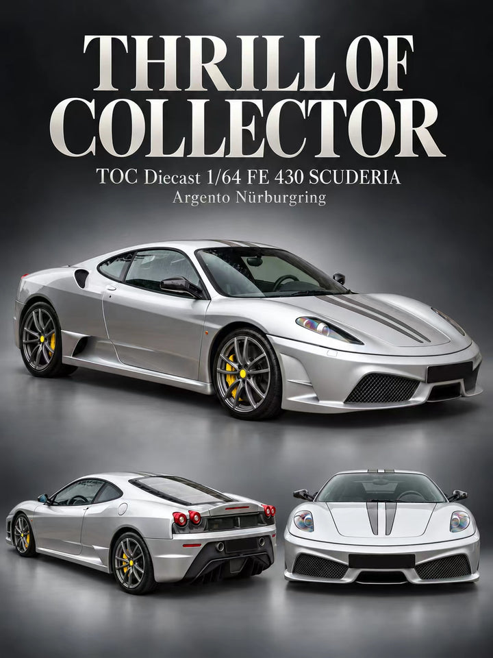 [Preorder] TOC 1:64 FE430 Scuderia &amp; FE458 Speciale (11 Versions)