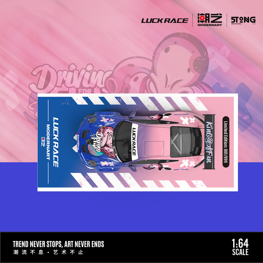 [Preorder] ModernArt 1:64 Porsche 911 GT3 (2 Versions)