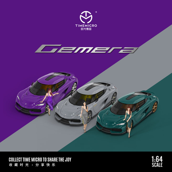 [Preorder] Time Micro 1:64 Koenigsegg Gemera (3 Versions)