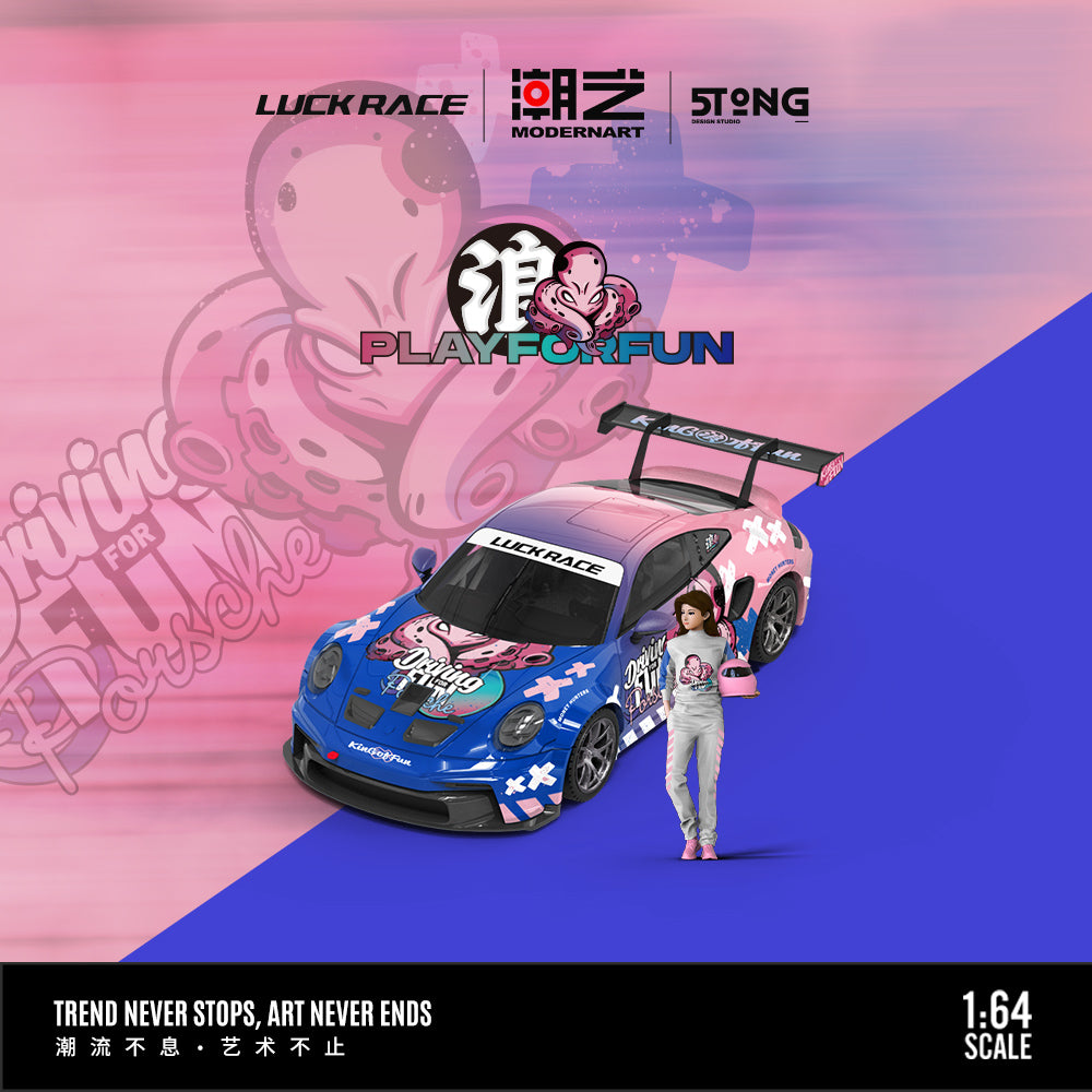 [Preorder] ModernArt 1:64 Porsche 911 GT3 (2 Versions)