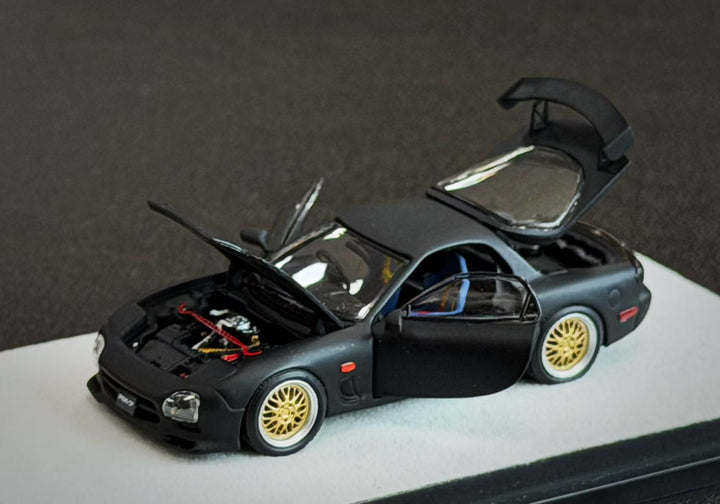 [Preorder] PGM 1:64 Mazda RX-7 Black pgm-640805 (2 Versions)