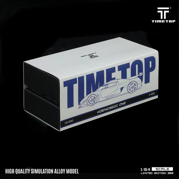 [Preorder] Time Top 1:64 Koenigsegg One:1 Police Livery TT644816
