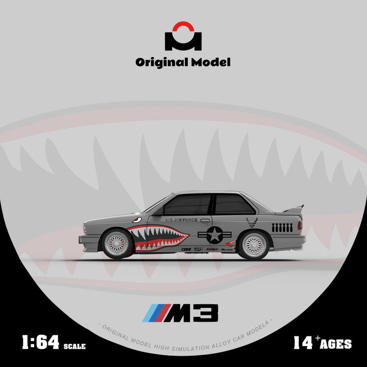 [Preorder] Original Model 1:64 BMW E30 M3 Shark livery OM647809