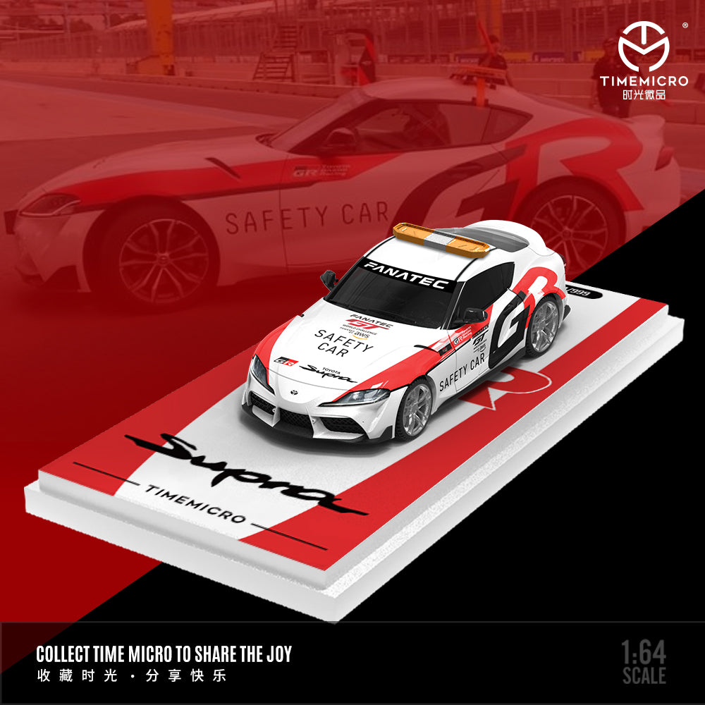 [Preorder] TimeMicro 1:64 Toyota Supra A90 Racing Car Red (2 Variants)