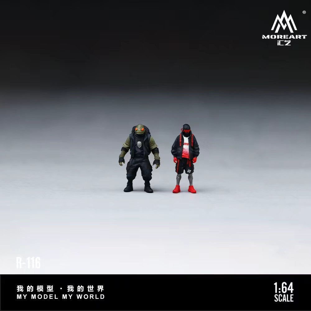 [Preorder] MoreArt 1:64 CYBERPUNK FIGURE SET C MO223116
