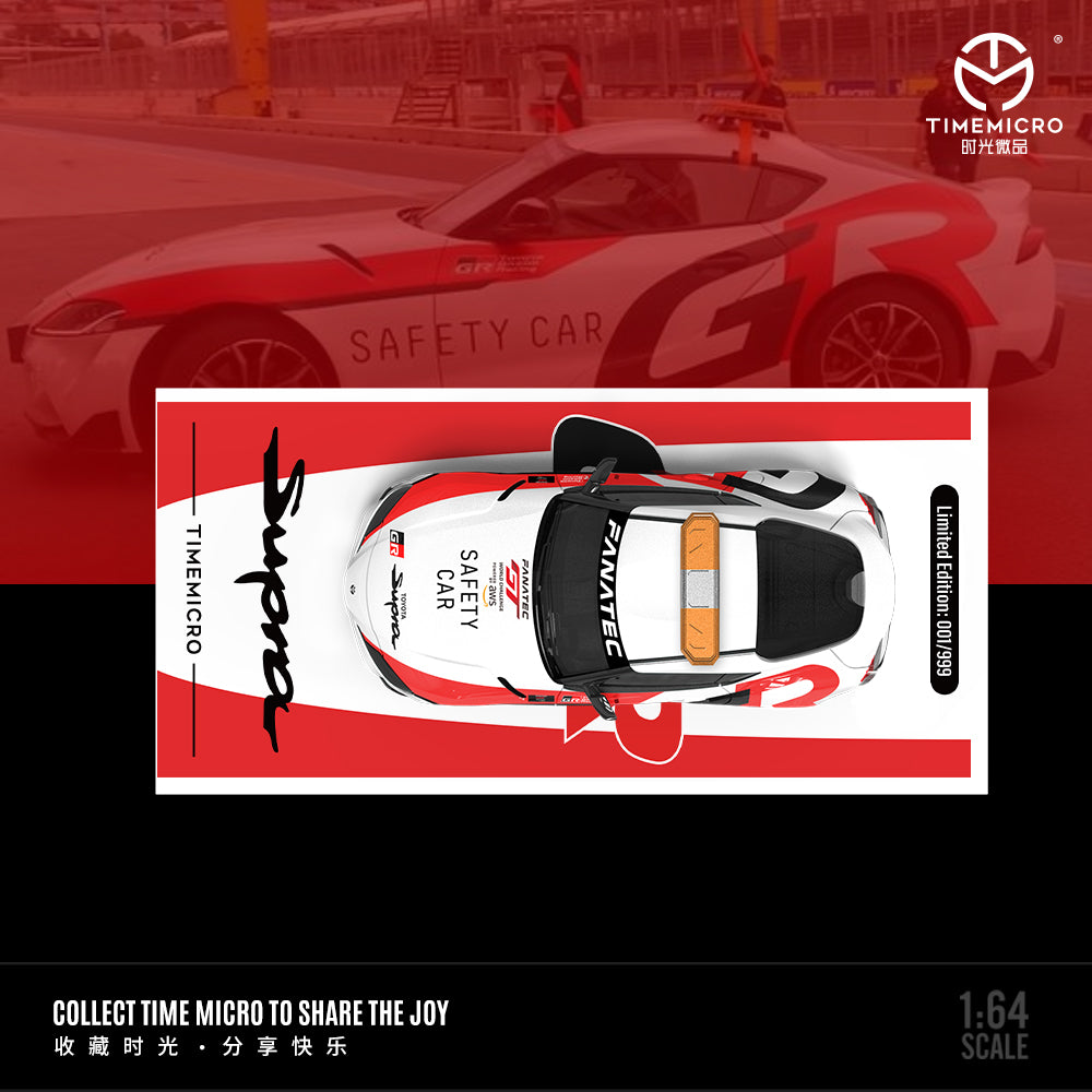 [Preorder] TimeMicro 1:64 Toyota Supra A90 Racing Car Red (2 Variants)