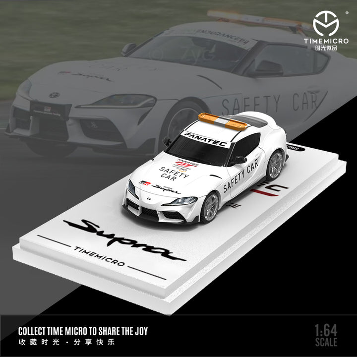 [Preorder] TimeMicro 1:64 Toyota Supra A90 Racing Car White (2 Variants)