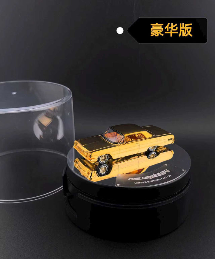 [Preorder] Fine Model 1:64 Chevrolet Impala West Coast Bouncing Cars (2 Versions)