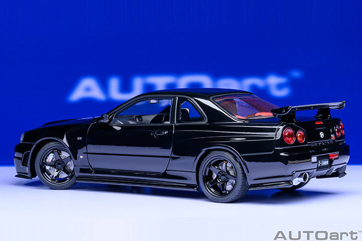 AUTOart 1:18 Nissan Skyline NISMO R34 GT-R Z-TUNE (BLACK PEARL) 77463