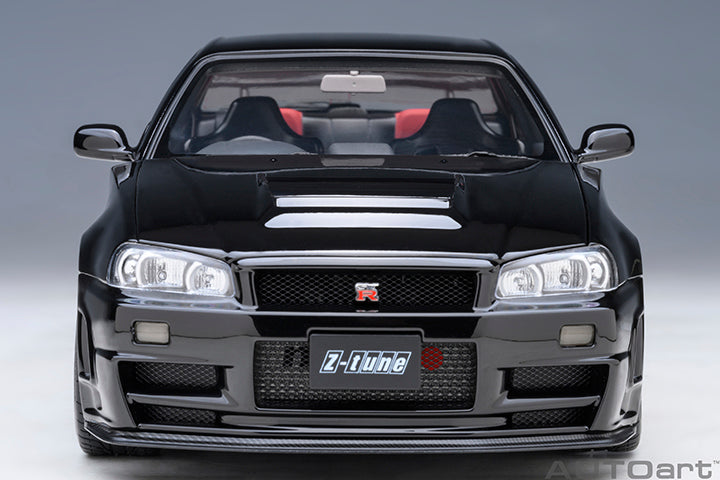 AUTOart 1:18 Nissan Skyline NISMO R34 GT-R Z-TUNE (BLACK PEARL) 77463