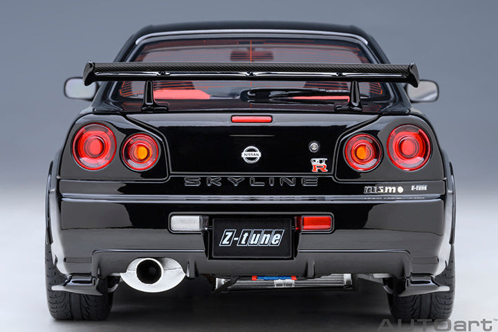 ワンモデル　1/18 日産GTR Nismo Z-tune ブラック 楽天市場】ミニカー 1/18 日産 nismo 記念モデル R34 GT-R Z