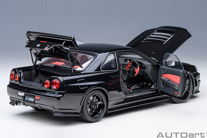 AUTOart 1:18 Nissan Skyline NISMO R34 GT-R Z-TUNE (BLACK PEARL) 77463