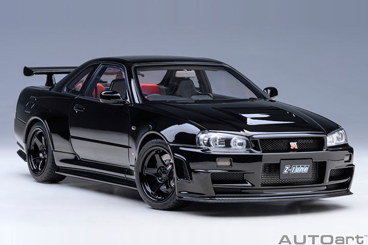 AUTOart 1:18 Nissan Skyline NISMO R34 GT-R Z-TUNE (BLACK PEARL) 77463