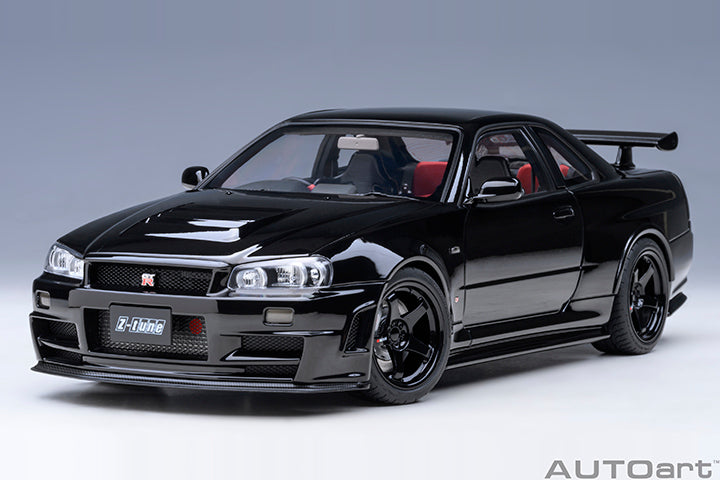 AUTOart 1:18 Nissan Skyline NISMO R34 GT-R Z-TUNE (BLACK PEARL) 77463