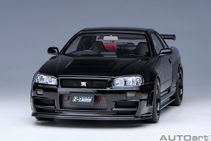 AUTOart 1:18 Nissan Skyline NISMO R34 GT-R Z-TUNE (BLACK PEARL) 77463