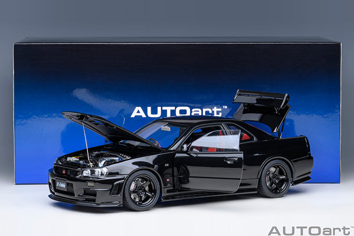 AUTOart 1:18 Nissan Skyline NISMO R34 GT-R Z-TUNE (BLACK PEARL) 77463