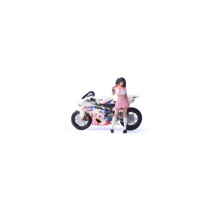 [Preorder] MoreArt 1:64 DUCATI GULY GIRL MOTORCYCLE GIRL MO222185