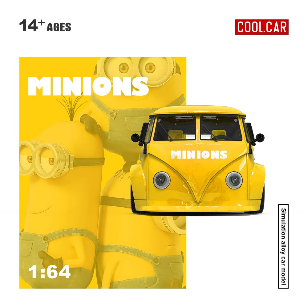 [Preorder] Cool Car 1:64 Volkswagen TI PICKUP Minions Yellow CC642953