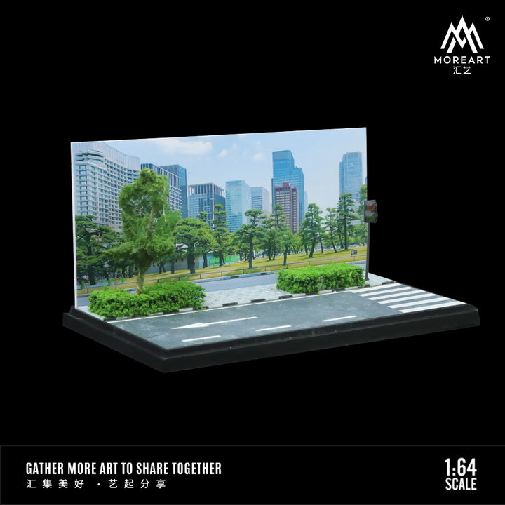 [Preorder] MoreArt 1:64 CITY PARK HIGHWAY SCENE MODEL