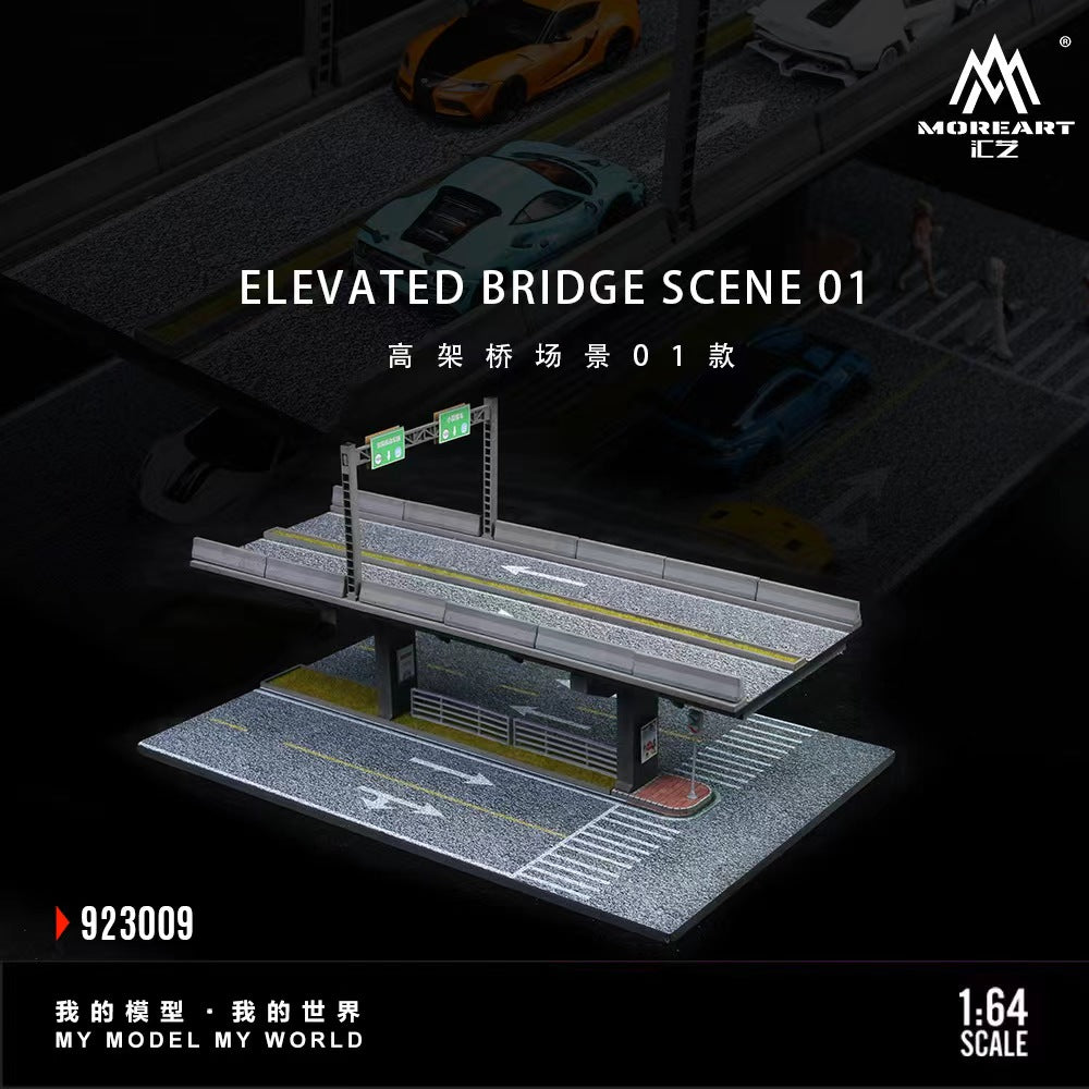 [Preorder] MoreArt 1:64 ELEVATED BRIDGE SCENE 01 MO923009