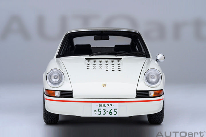 AutoArt 1:18 Porsche 911 Carrera 2.7 RS "The Circuit Wolf" - White 78026