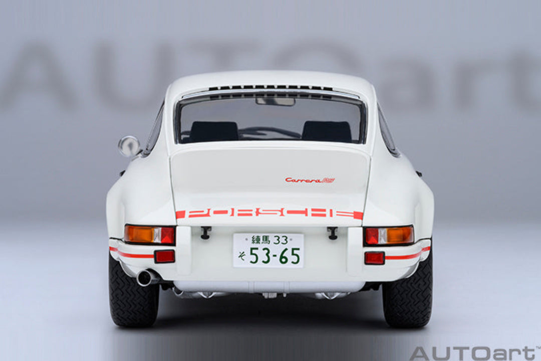 [Preorder] AutoArt 1:18 Porsche 911 Carrera 2.7 RS "The Circuit Wolf" - White 78026