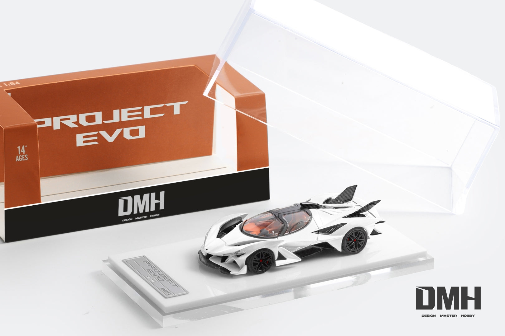 DMH 1:64 Apollo Project EVO (3 Colours) – Horizon Diecast