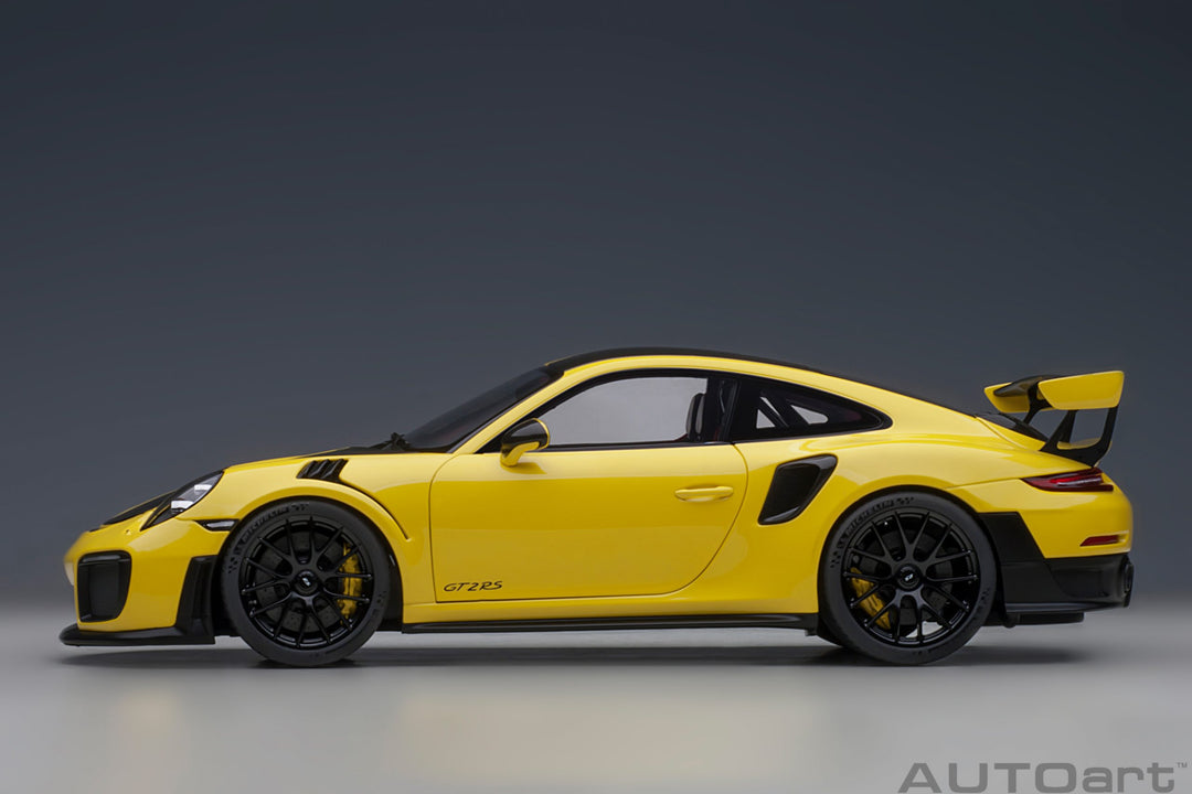 [Preorder] AUTOart 1:18 PORSCHE 911 (991.2) GT2 RS WEISSACH PACKAGE ( RACING YELLOW) 78172