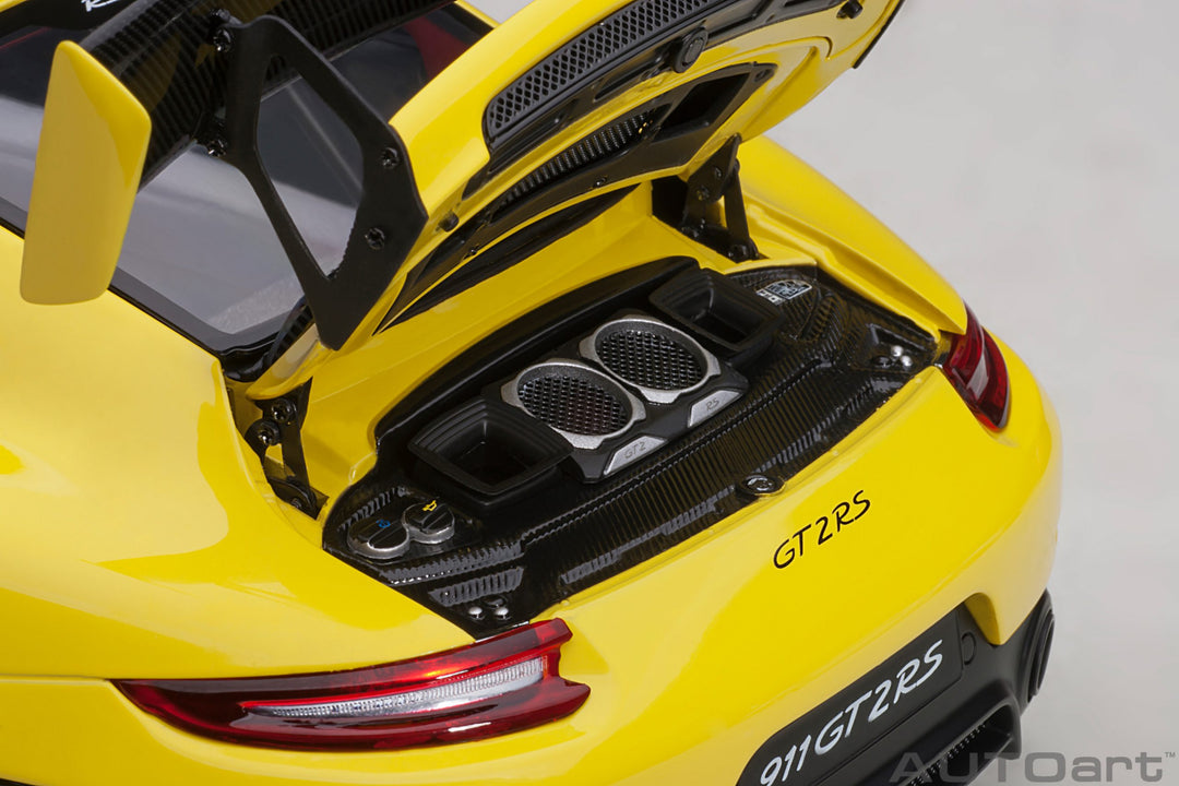 [Preorder] AUTOart 1:18 PORSCHE 911 (991.2) GT2 RS WEISSACH PACKAGE ( RACING YELLOW) 78172