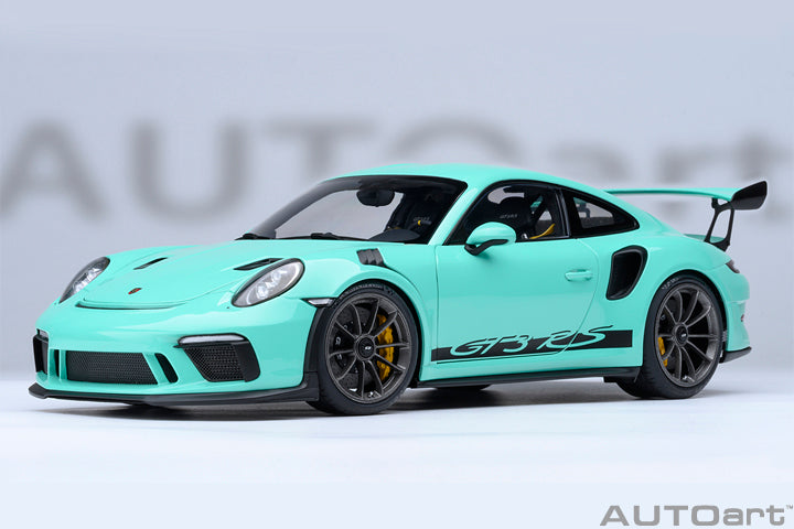 [Preorder] AUTOart 1:18 Porsche 911 (991.2) GT3 RS Mint Green 78181