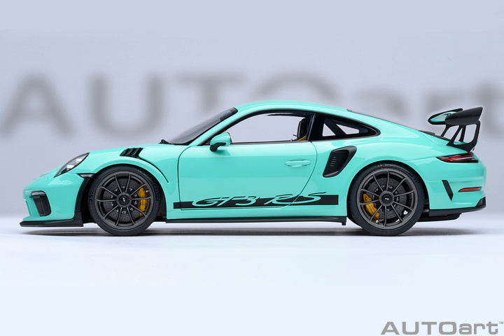 [Preorder] AUTOart 1:18 Porsche 911 (991.2) GT3 RS Mint Green 78181