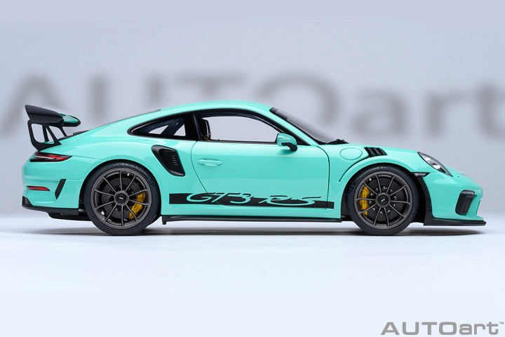 [Preorder] AUTOart 1:18 Porsche 911 (991.2) GT3 RS Mint Green 78181