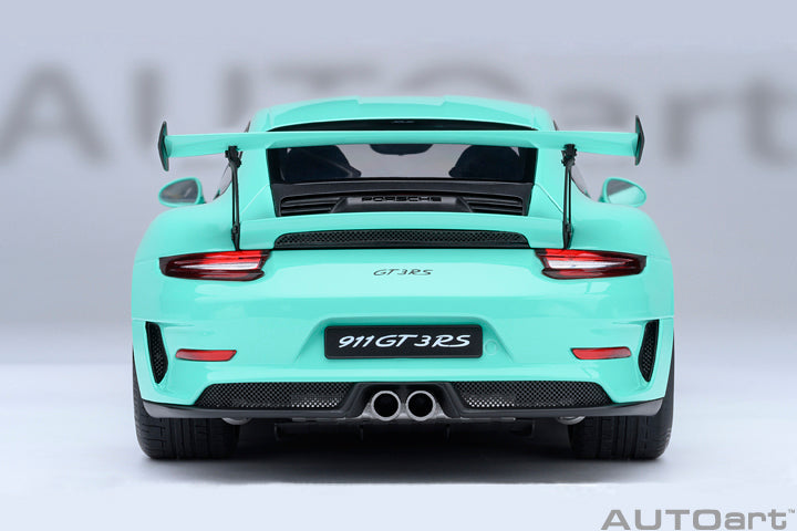 [Preorder] AUTOart 1:18 Porsche 911 (991.2) GT3 RS Mint Green 78181