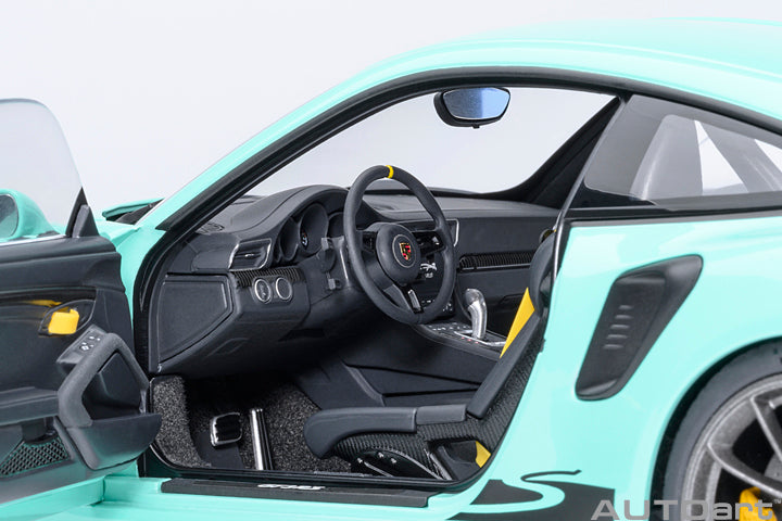 [Preorder] AUTOart 1:18 Porsche 911 (991.2) GT3 RS Mint Green 78181