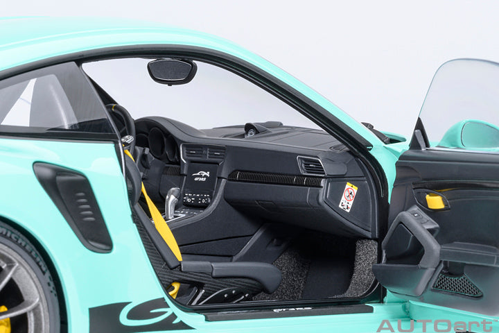 [Preorder] AUTOart 1:18 Porsche 911 (991.2) GT3 RS Mint Green 78181