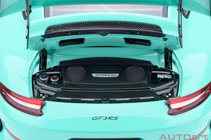 [Preorder] AUTOart 1:18 Porsche 911 (991.2) GT3 RS Mint Green 78181