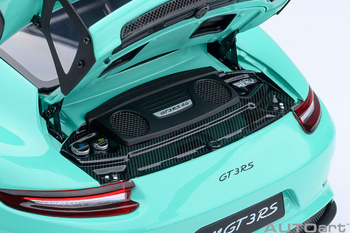[Preorder] AUTOart 1:18 Porsche 911 (991.2) GT3 RS Mint Green 78181